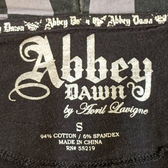 Vintage RARE Abbey Dawn by Avril Lavigne black skull jacket in small! EUC! - Picture 6 of 11